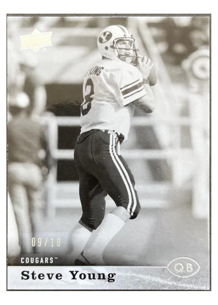 2013 Upper Deck Steve Young #5 card