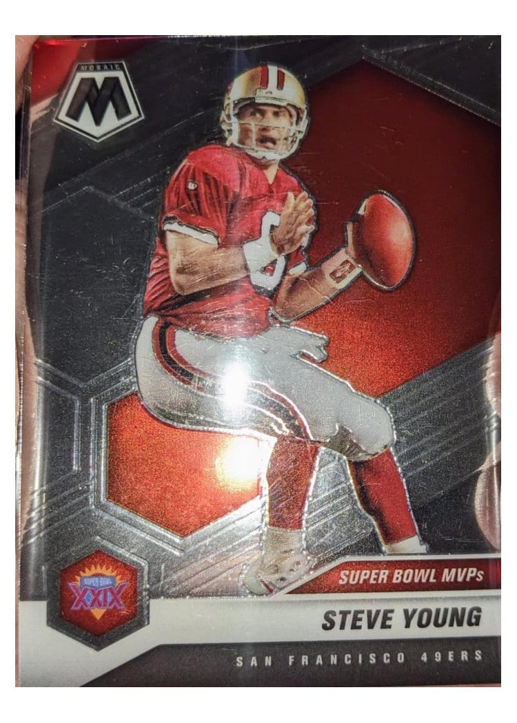 2021 Panini Mosaic Steve Young #299 card