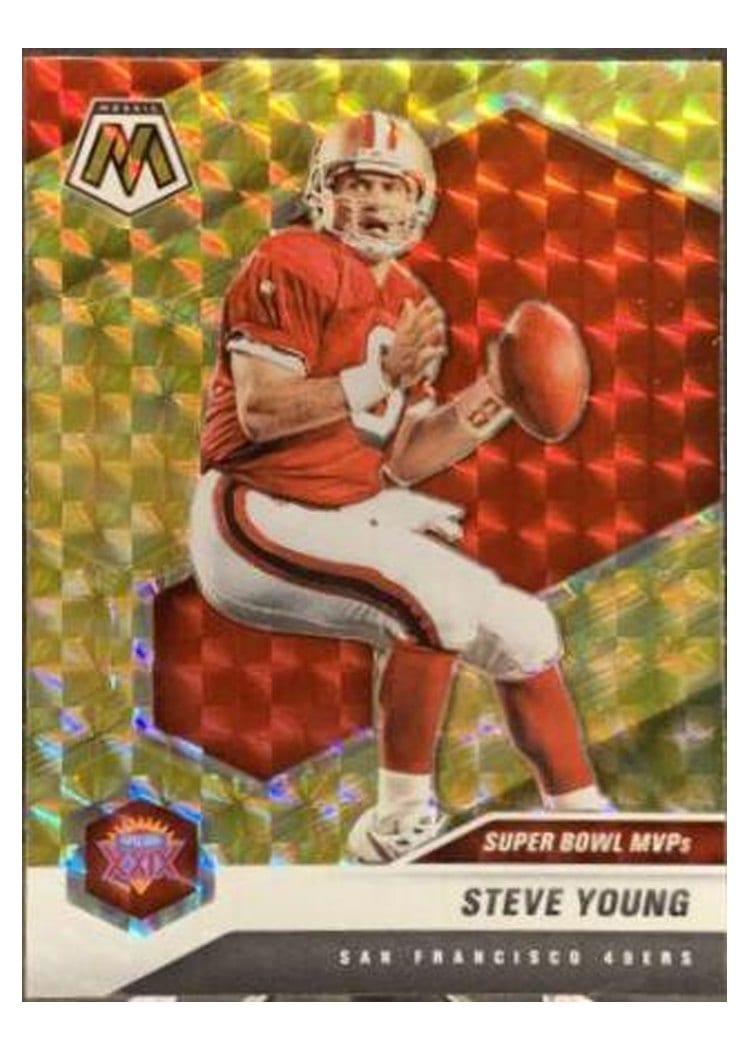 2021 Panini Mosaic Steve Young #299 card