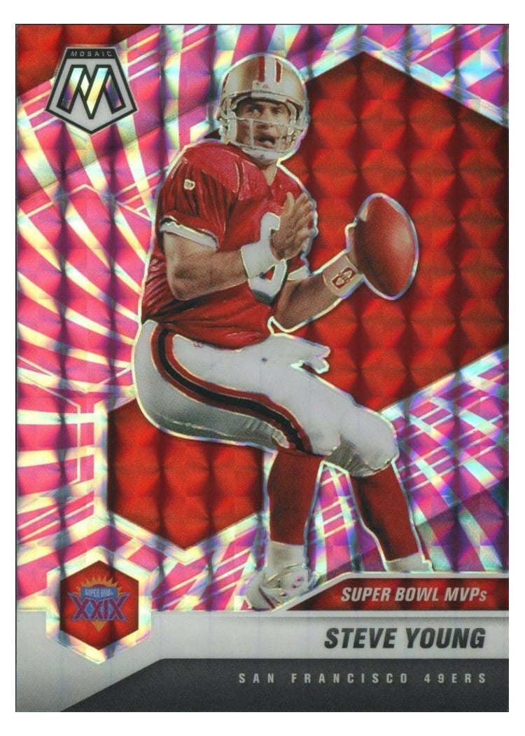2021 Panini Mosaic Steve Young #299 card