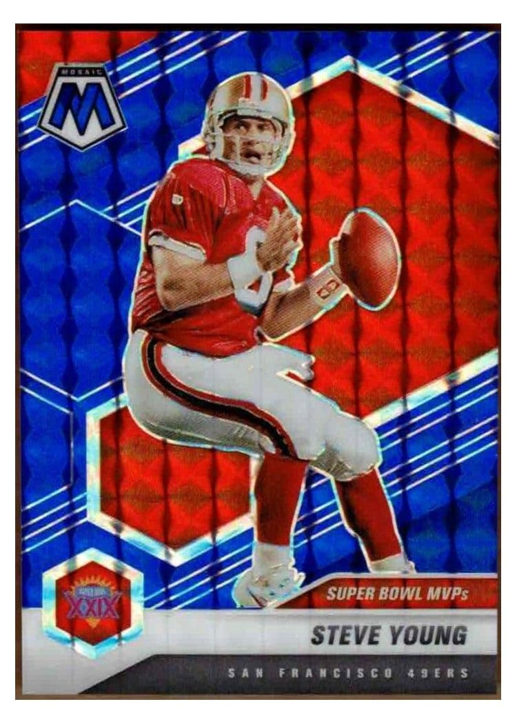 2021 Panini Mosaic Steve Young #299 card