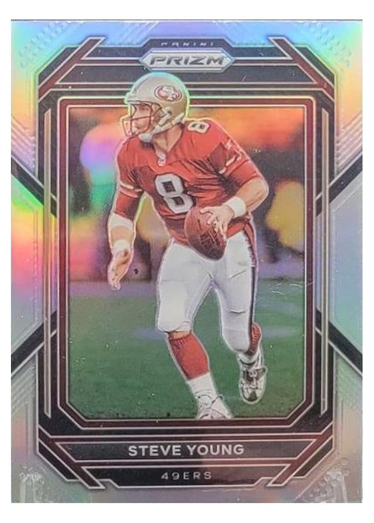 2022 Panini Prizm Base Set Steve Young Silver #271 card