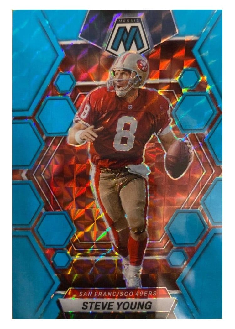 2023 Panini Mosaic Base Set Steve Young #218 card