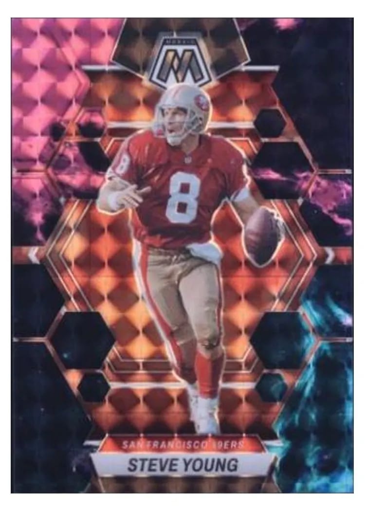2023 Panini Mosaic Base Set Steve Young #218 card
