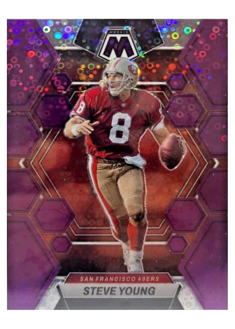 2023 Panini Mosaic Base Set Steve Young #218 card