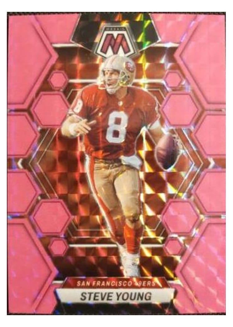 2023 Panini Mosaic Base Set Steve Young #218 card