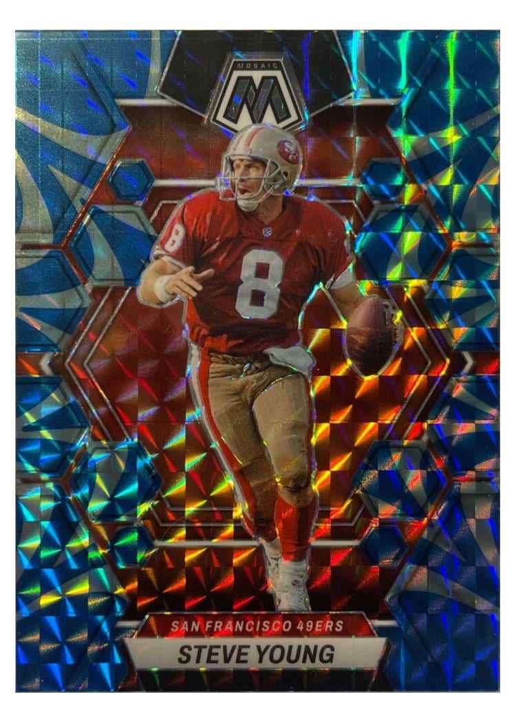 2023 Panini Mosaic Base Set Steve Young #218 card