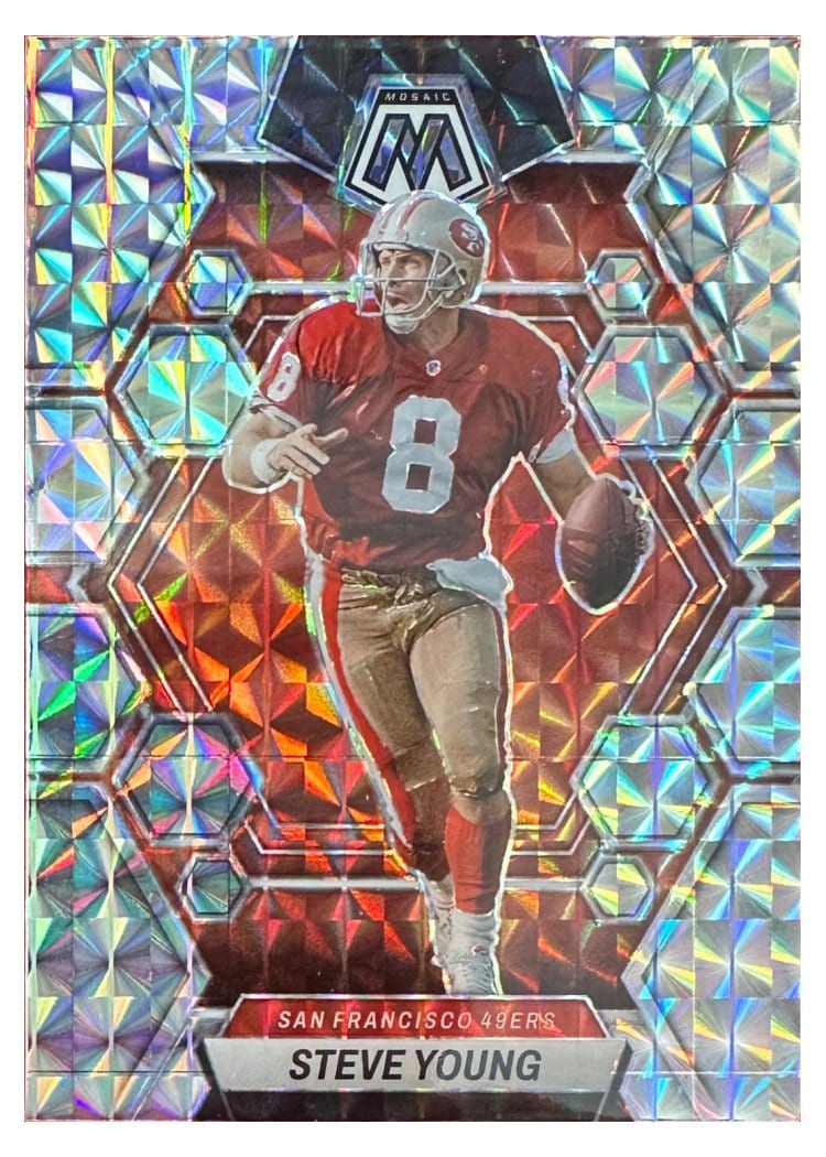 2023 Panini Mosaic Base Set Steve Young #218 card
