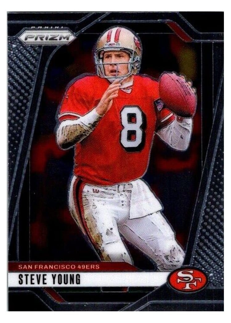 2024 Panini Prizm Base Set Steve Young #256 card