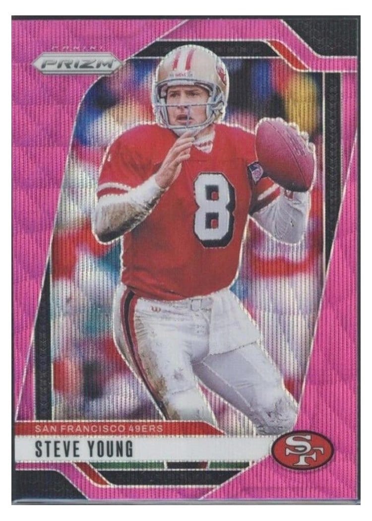2024 Panini Prizm Base Set Steve Young #256 card
