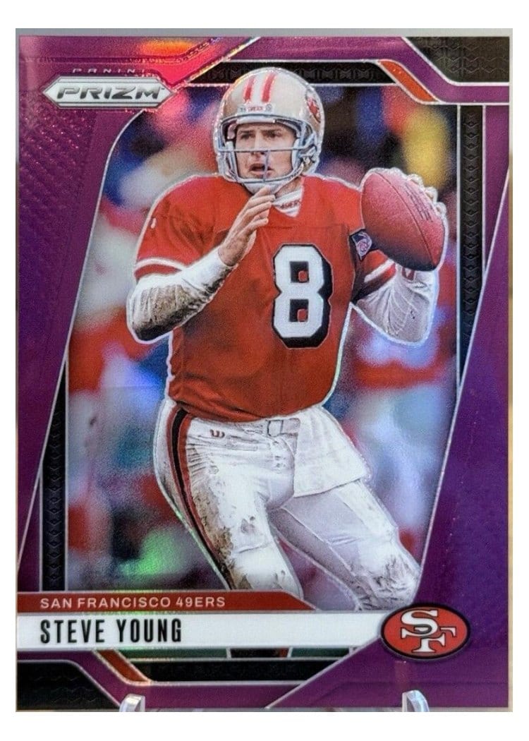 2024 Panini Prizm Base Set Steve Young #256 card