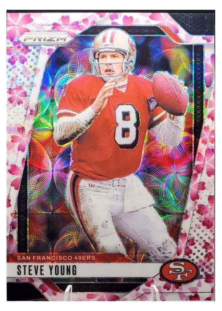 2024 Panini Prizm Base Set Steve Young #256 card