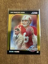 2024 Score Men of Canton Steve Young #17 card