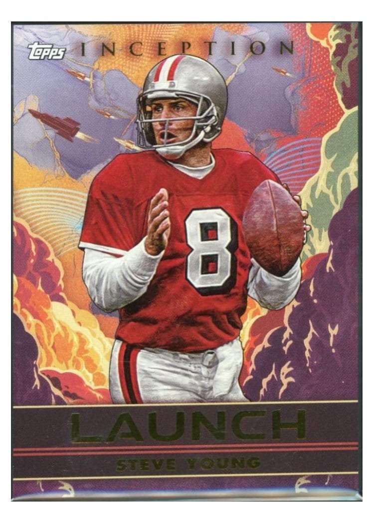 2024 Topps Inception Launch Steve Young #L-25 card