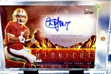 2024 Topps Midnight Horizon Signatures Steve Young #HZS-SY card