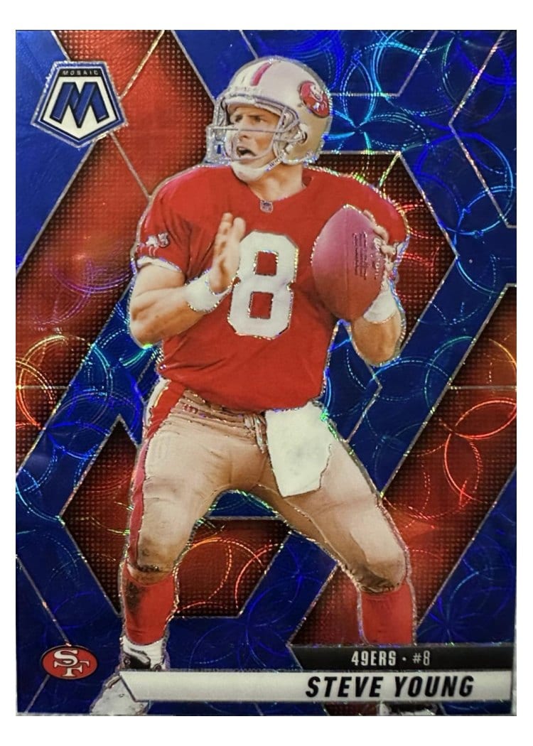 2025 Panini Mosaic Base Set Steve Young #10 card