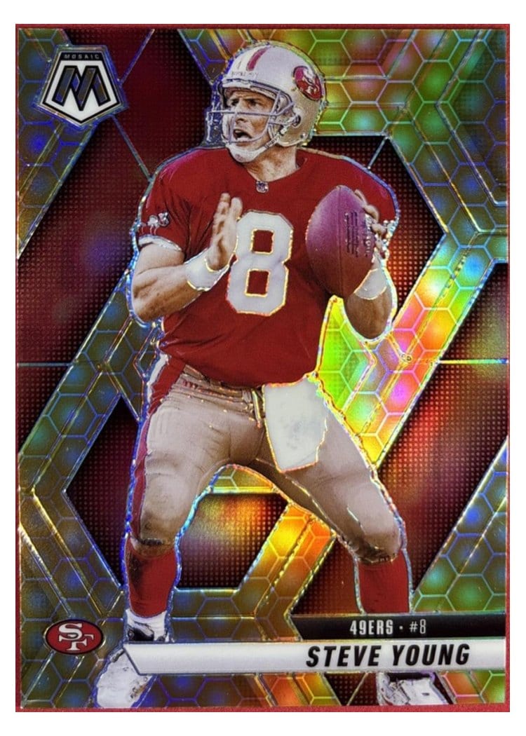 2025 Panini Mosaic Base Set Steve Young #10 card