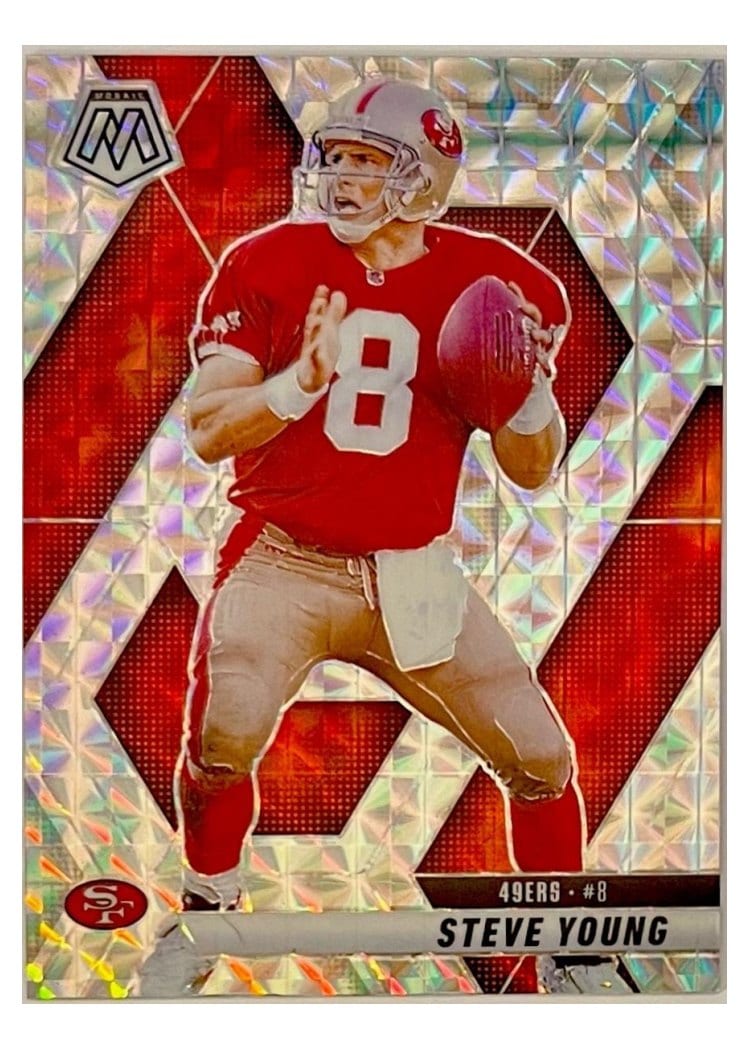 2025 Panini Mosaic Base Set Steve Young #10 card