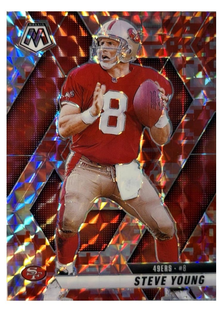 2025 Panini Mosaic Base Set Steve Young #10 card