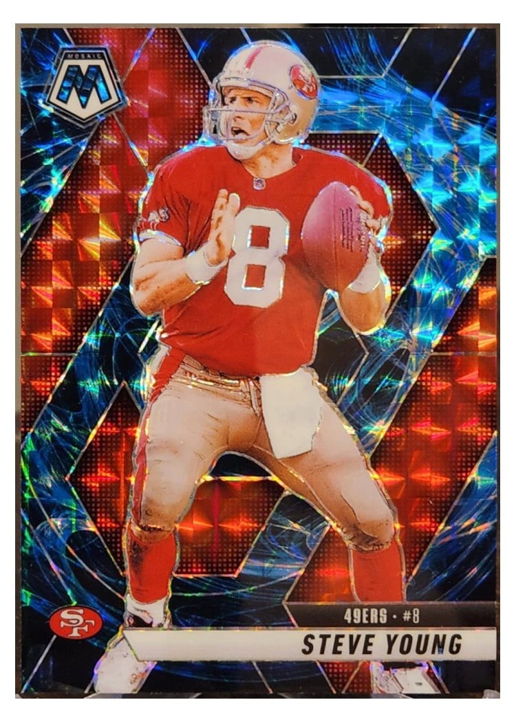 2025 Panini Mosaic Base Set Steve Young #10 card