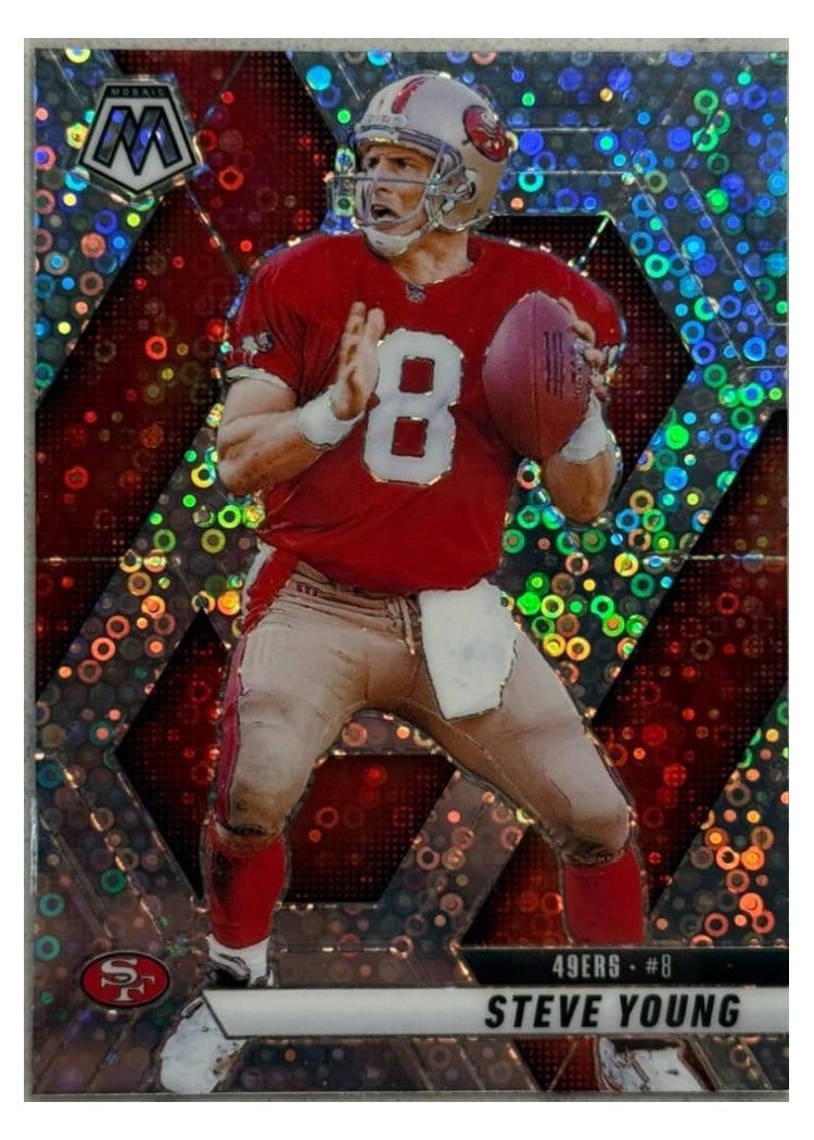 2025 Panini Mosaic Base Set Steve Young #10 card
