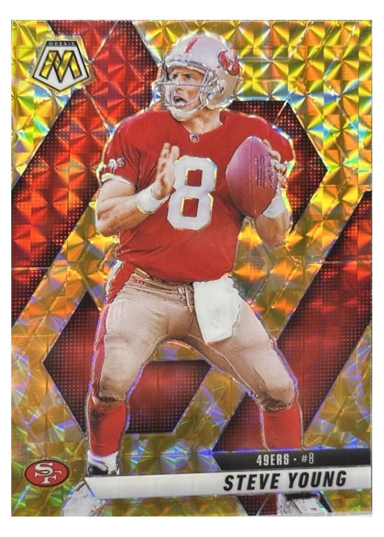 2025 Panini Mosaic Base Set Steve Young #10 card