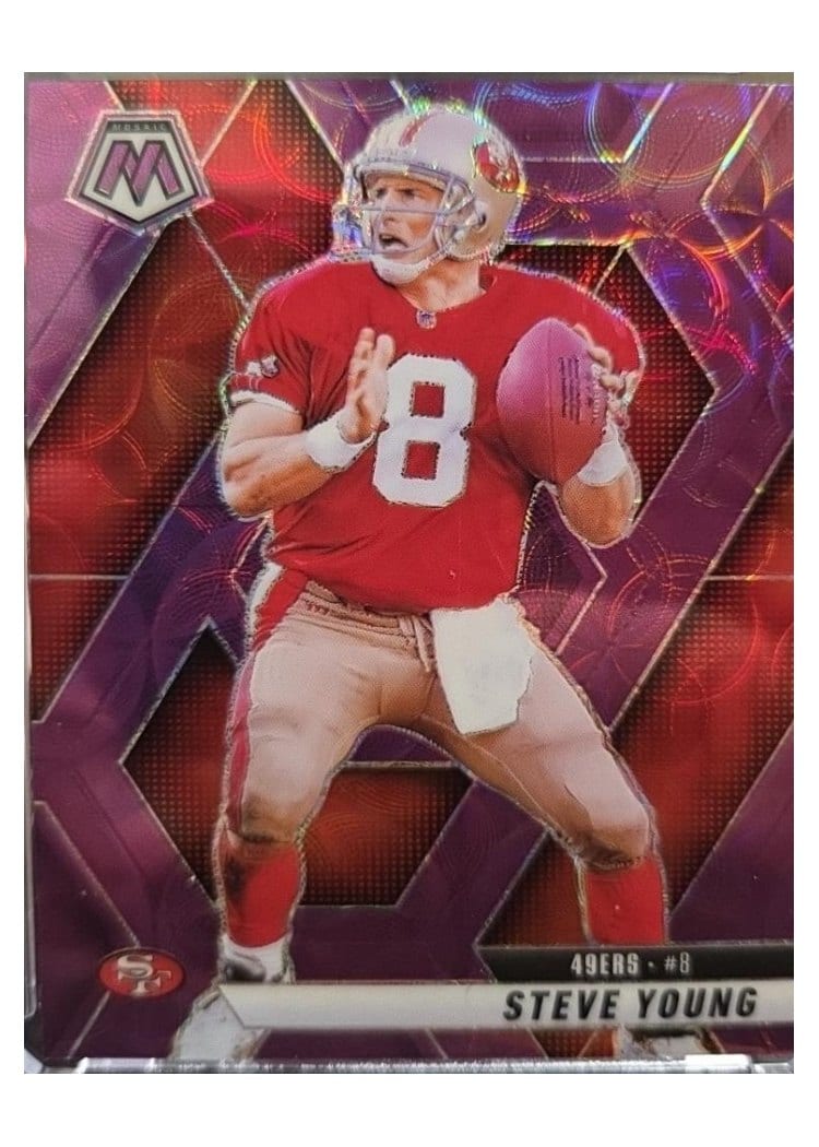 2025 Panini Mosaic Base Set Steve Young #10 card