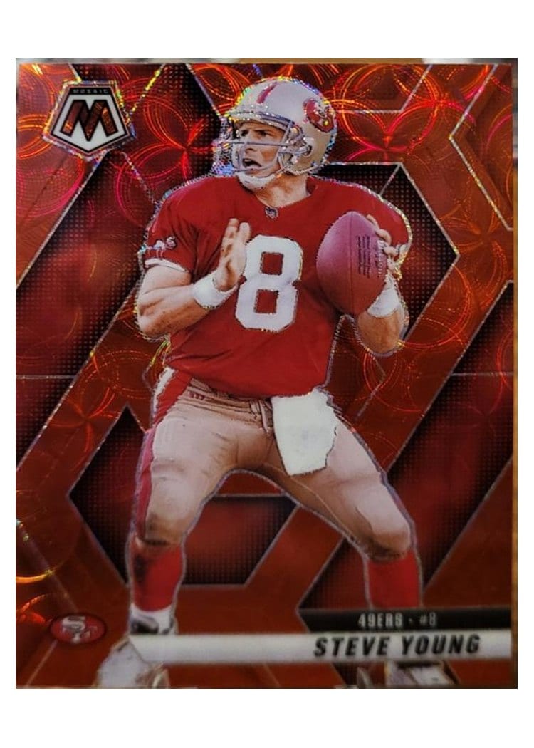 2025 Panini Mosaic Base Set Steve Young #10 card