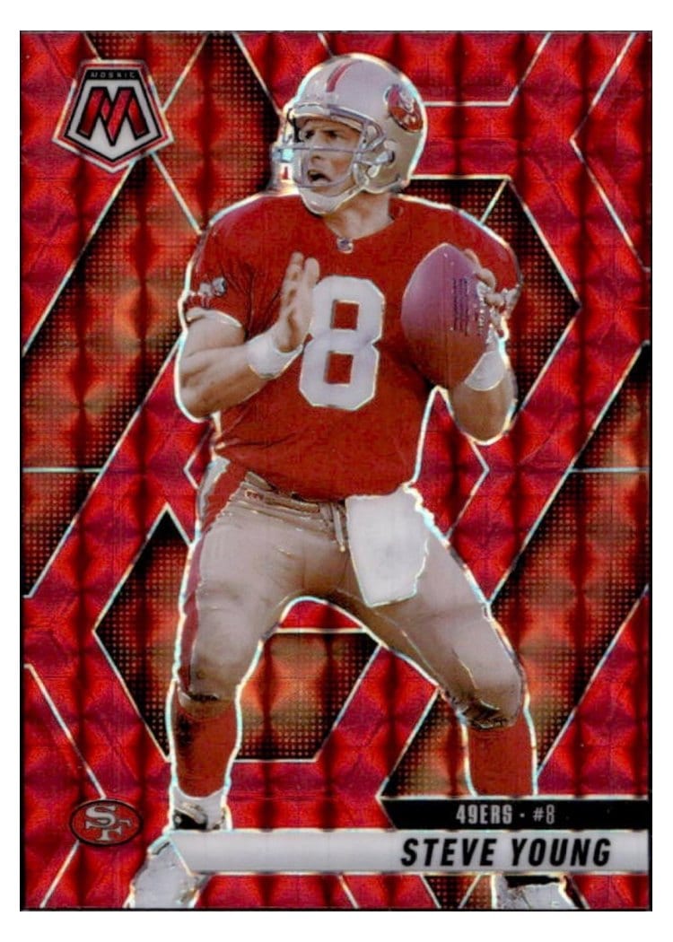 2025 Panini Mosaic Base Set Steve Young #10 card