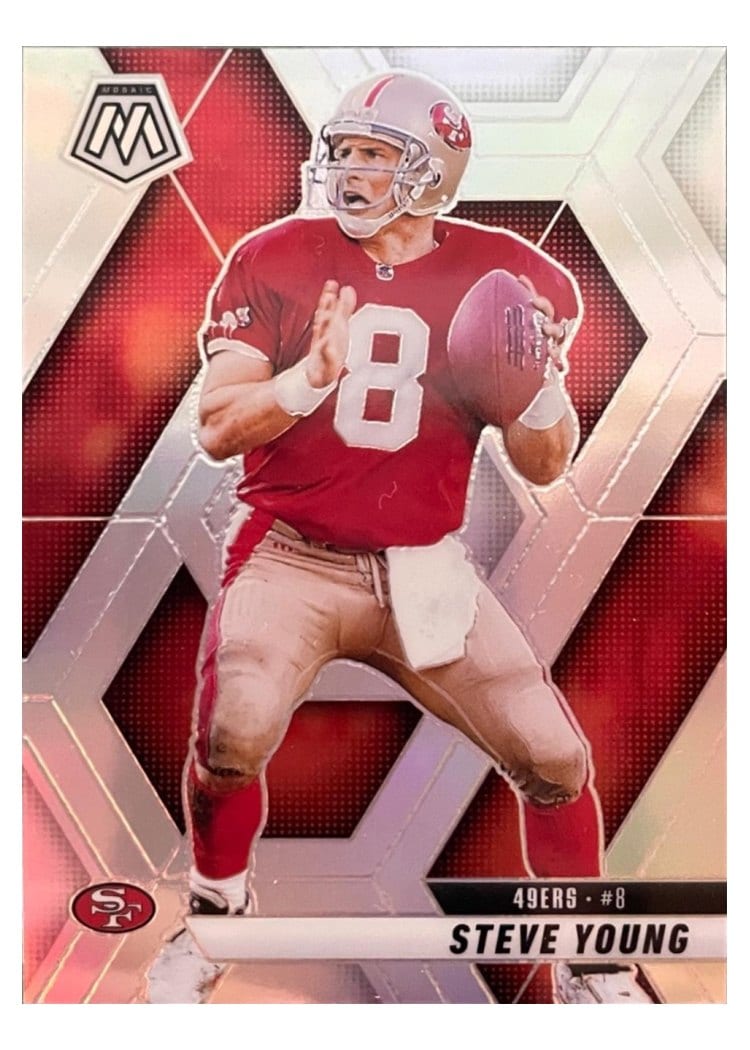 2025 Panini Mosaic Base Set Steve Young #10 card