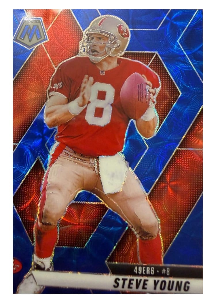2025 Panini Mosaic Base Set Steve Young #10 card