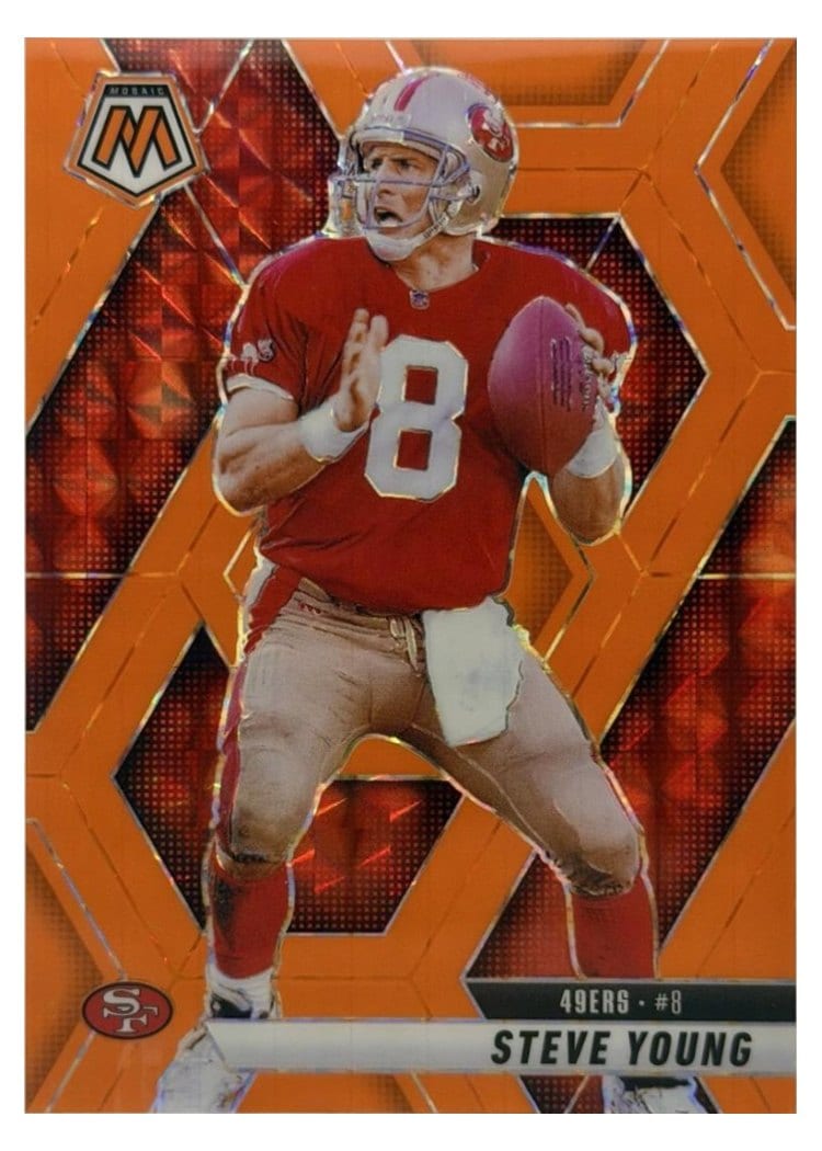 2025 Panini Mosaic Base Set Steve Young #10 card
