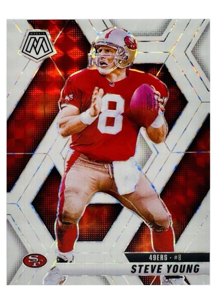 2025 Panini Mosaic Base Set Steve Young #10 card