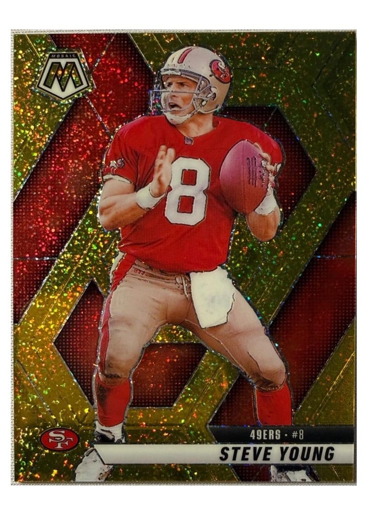 2025 Panini Mosaic Base Set Steve Young #10 card