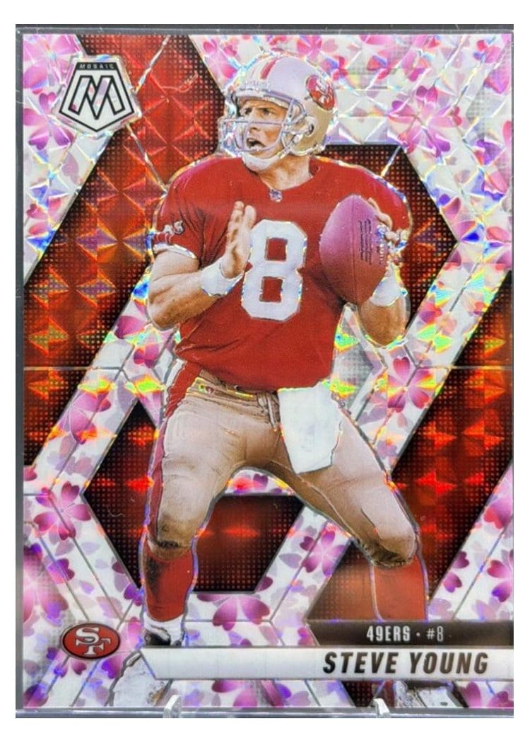 2025 Panini Mosaic Base Set Steve Young #10 card