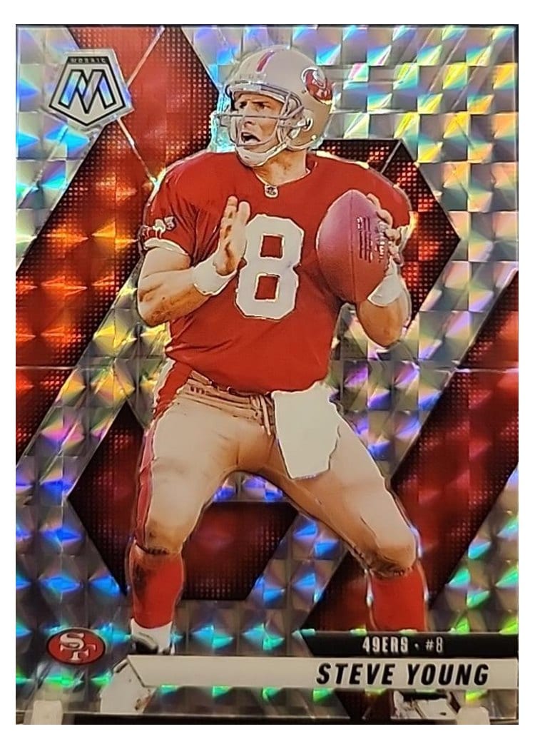 2025 Panini Mosaic Base Set Steve Young #10 card