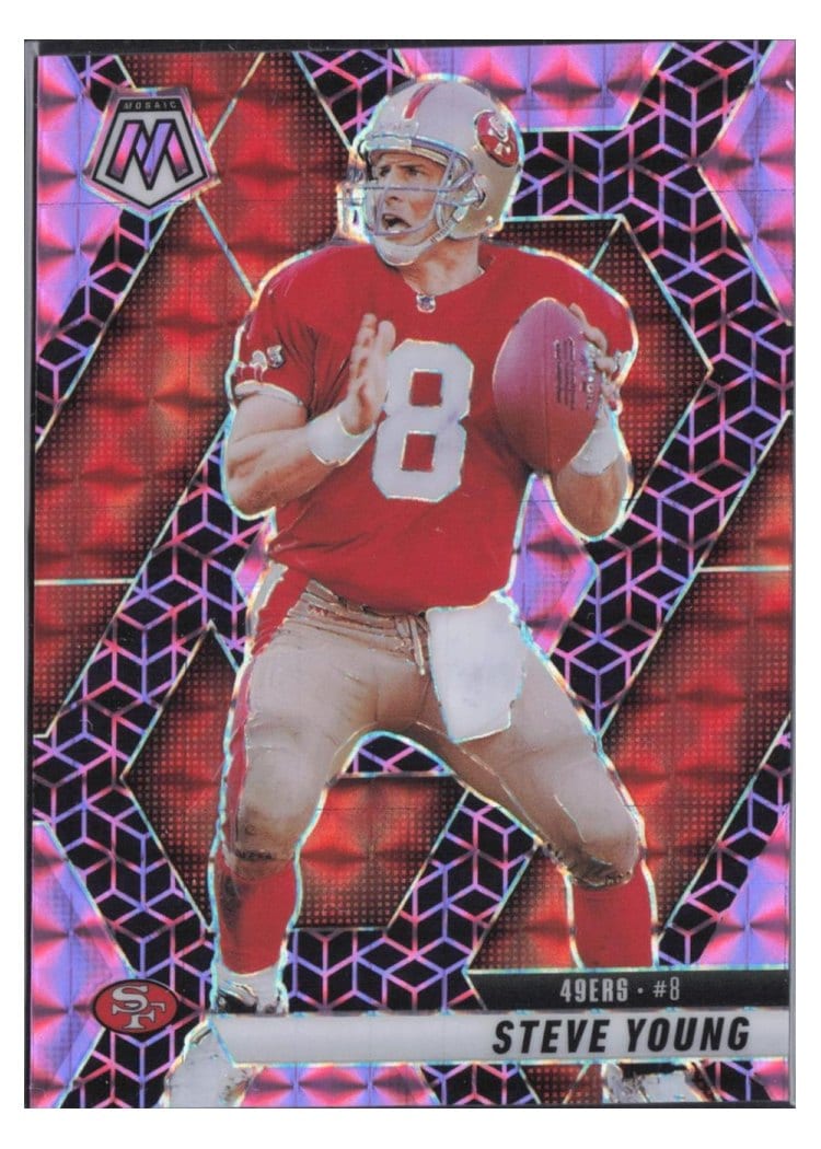 2025 Panini Mosaic Base Set Steve Young #10 card