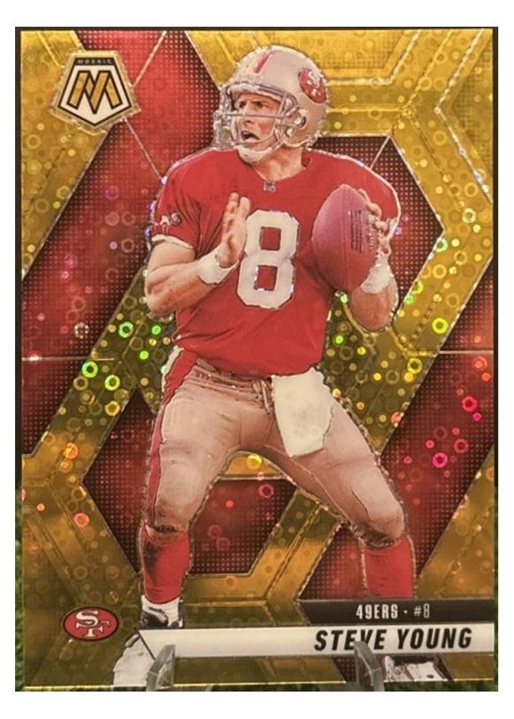 2025 Panini Mosaic Base Set Steve Young #10 card