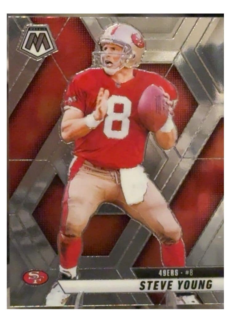 2025 Panini Mosaic Base Set Steve Young #10 card