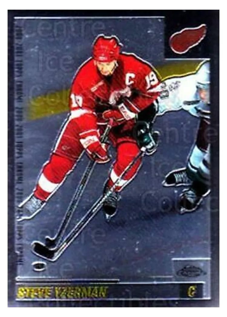 2000 Topps Chrome Steve Yzerman #21 card