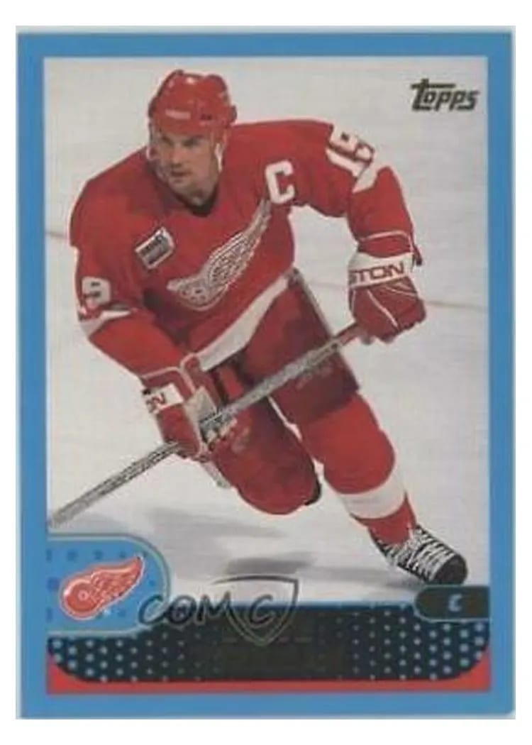 2001 Topps Steve Yzerman #2 card