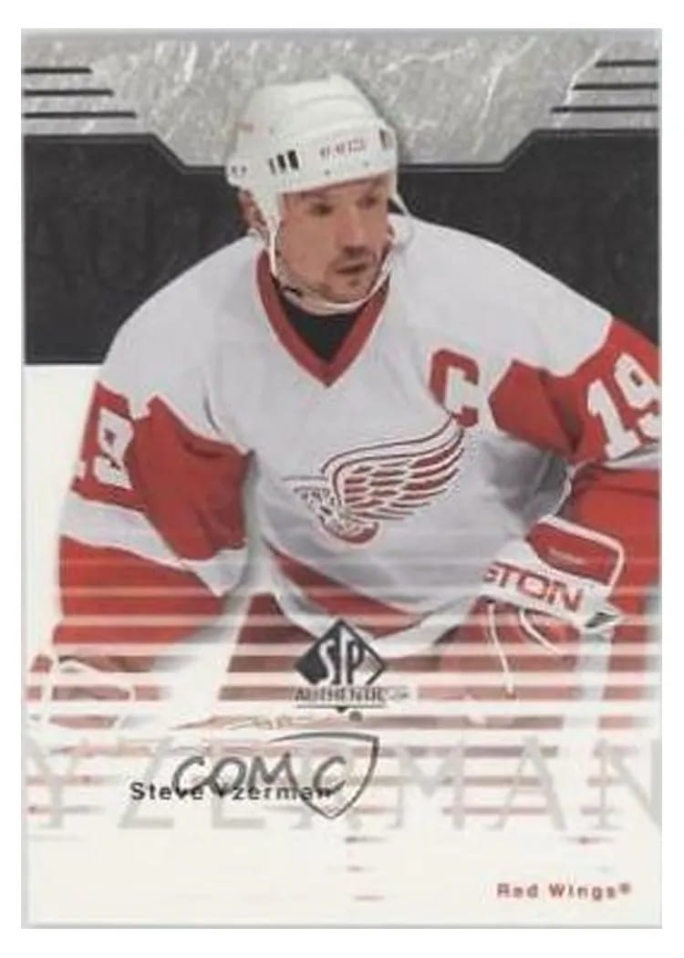 2003 SP Authentic Steve Yzerman #31 card