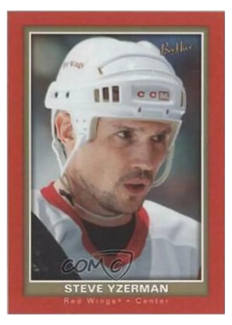 2005 Upper Deck Bee Hive Steve Yzerman #31 card