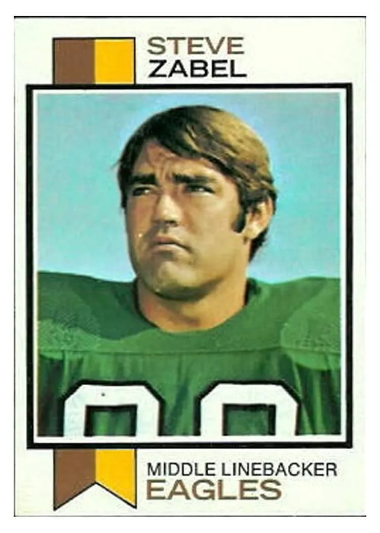 1973 Topps Steve Zabel #317 card