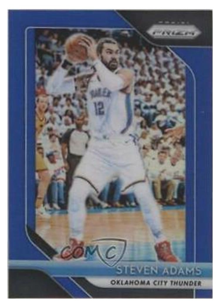 2018-19 Panini Prizm Base Set Steven Adams #69 card