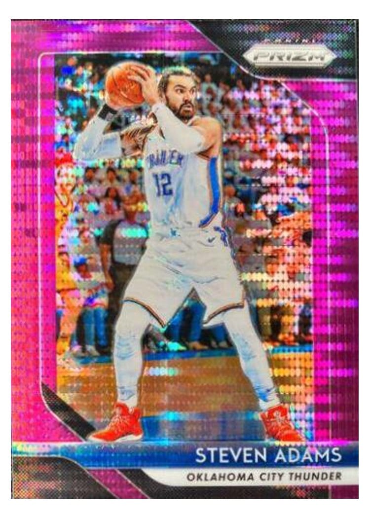 2018-19 Panini Prizm Base Set Steven Adams #69 card