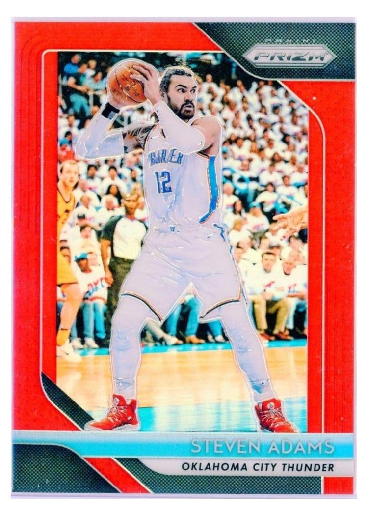 2018-19 Panini Prizm Base Set Steven Adams #69 card