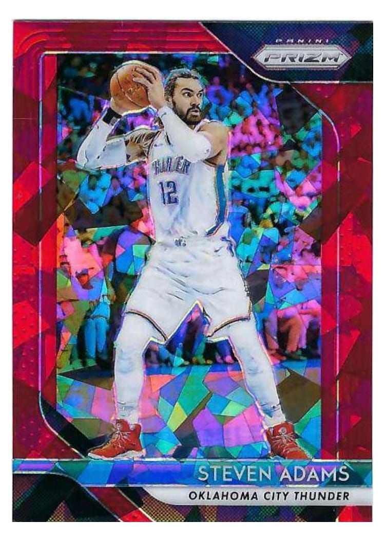 2018-19 Panini Prizm Base Set Steven Adams #69 card