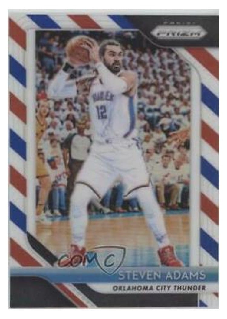 2018-19 Panini Prizm Base Set Steven Adams #69 card
