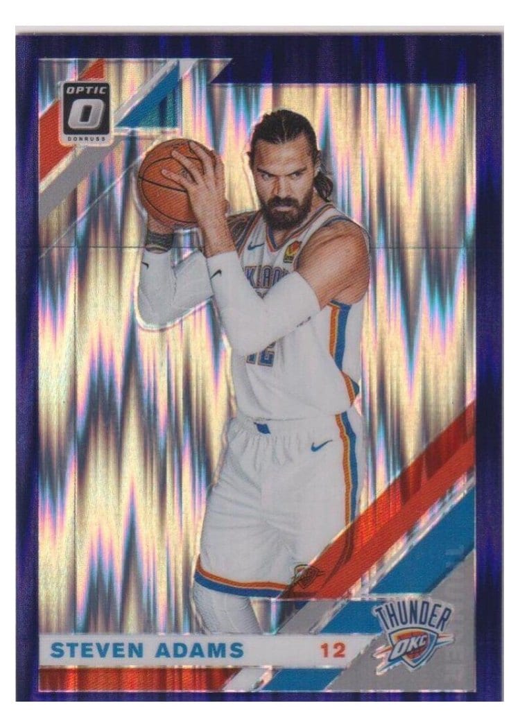 2019-20 Donruss Optic Base Set Steven Adams #123 card